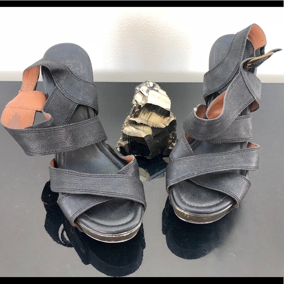 Lucky Brand 🍀 LK-TESSA Sling Back Platform Heel - Picture 2 of 8